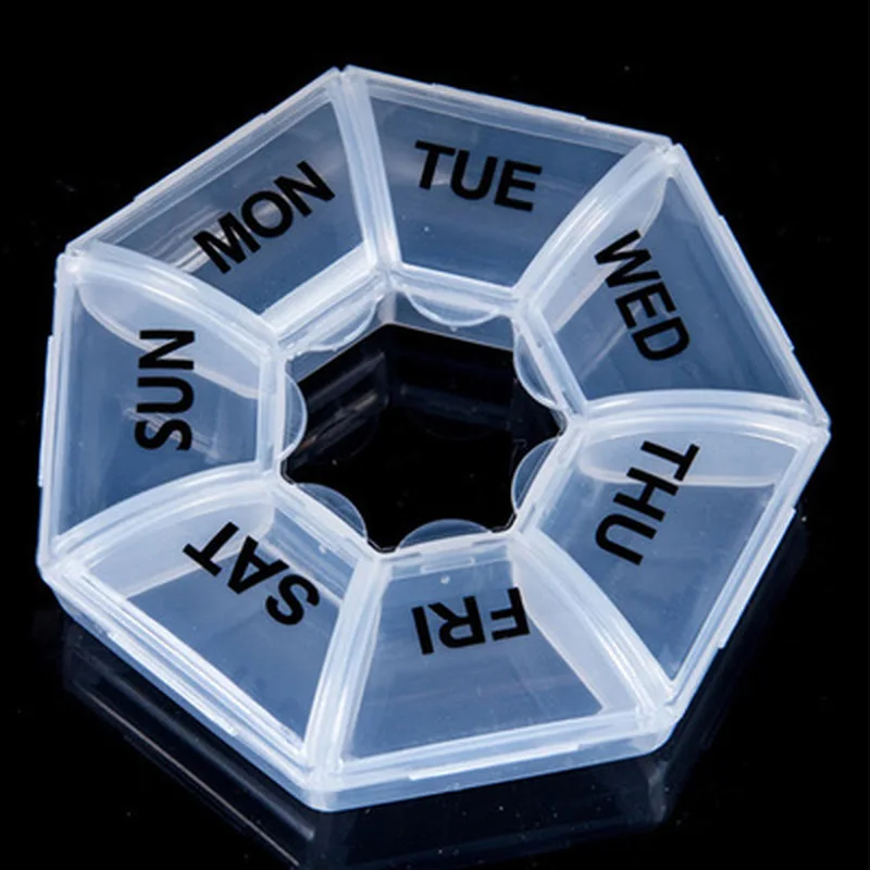 1Pc 7 Days Medicine Pill Box Mini Round Portable Travel Storage Vitamin Box Sort Tablet Holder Organizer Container Cases
1Pc 7 Days Medicine Pill Box Mini Round Portable Travel Storage Vitamin Box Sort Tablet Holder Organizer Container Cases