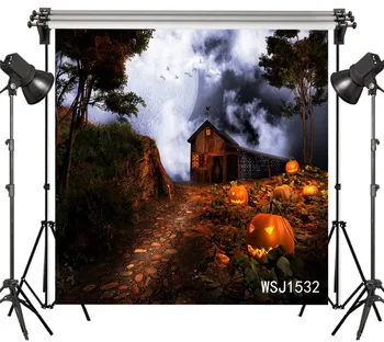 LB Polyester & Vinyl Studio Backdrop Photography Photo Props Photographic Backgroud Halloween Night Forest Cabin Pumpkin Lantern
LB Polyester & Vinyl Studio Backdrop Photography Photo Props Photographic Backgroud Halloween Night Forest Cabin Pumpkin Lantern