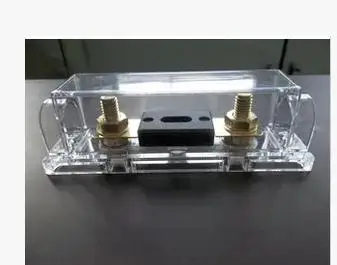 5PCS FOR Large fork bolt fuse holder high-current conversion circuit Insurance socket fuse box transparent shell
5PCS FOR Large fork bolt fuse holder high-current conversion circuit Insurance socket fuse box transparent shell