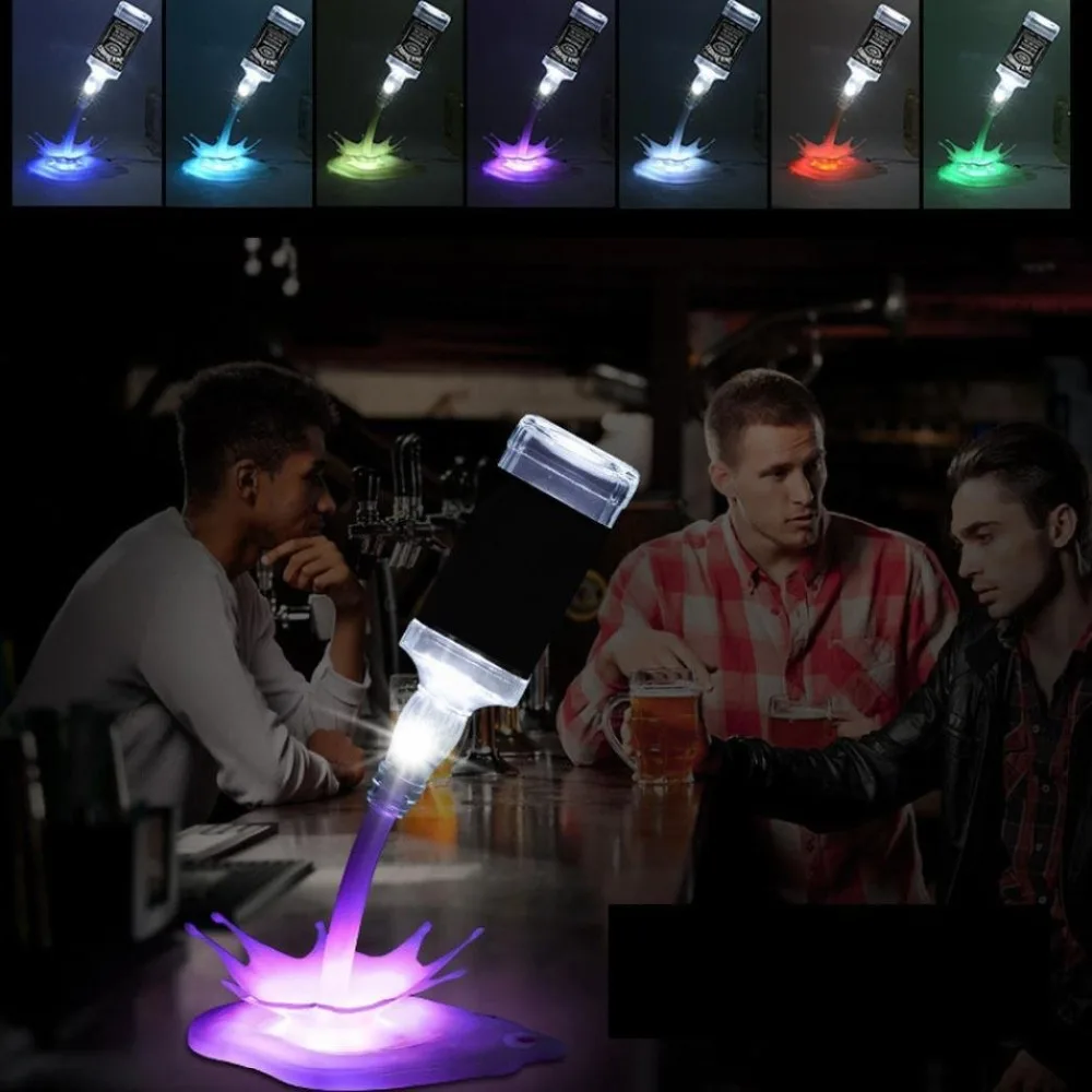 Novelty 3D USB LED Pouring Wine Lamp Night Light Touch Desk Lamp Portable Bar Cafes Decoration Light Unique Design 
Novelty 3D USB LED Pouring Wine Lamp Night Light Touch Desk Lamp Portable Bar Cafes Decoration Light Unique Design