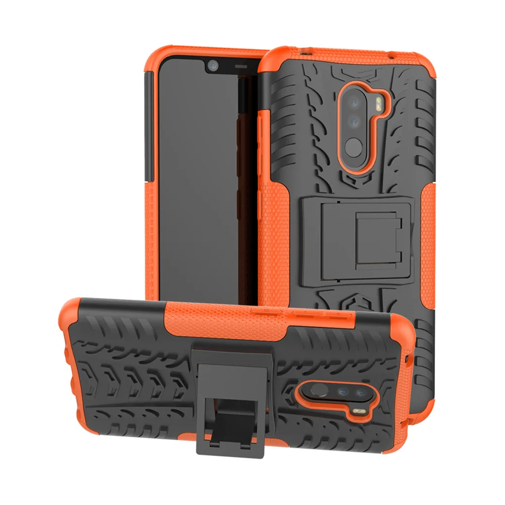 For Xiaomi Pocophone F1 Case Hard TPU+PC Armor with Stand Hybrid Protect back Cover For Xiaomi Pocophone F1 Global Version F 1
For Xiaomi Pocophone F1 Case Hard TPU+PC Armor with Stand Hybrid Protect back Cover For Xiaomi Pocophone F1 Global Version F 1