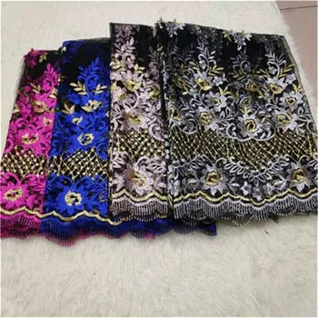 African Lace Fabric beads Embroidered Nigerian Laces Fabric Bridal High Quality French Tulle Lace Fabric For Women Dress
African Lace Fabric beads Embroidered Nigerian Laces Fabric Bridal High Quality French Tulle Lace Fabric For Women Dress