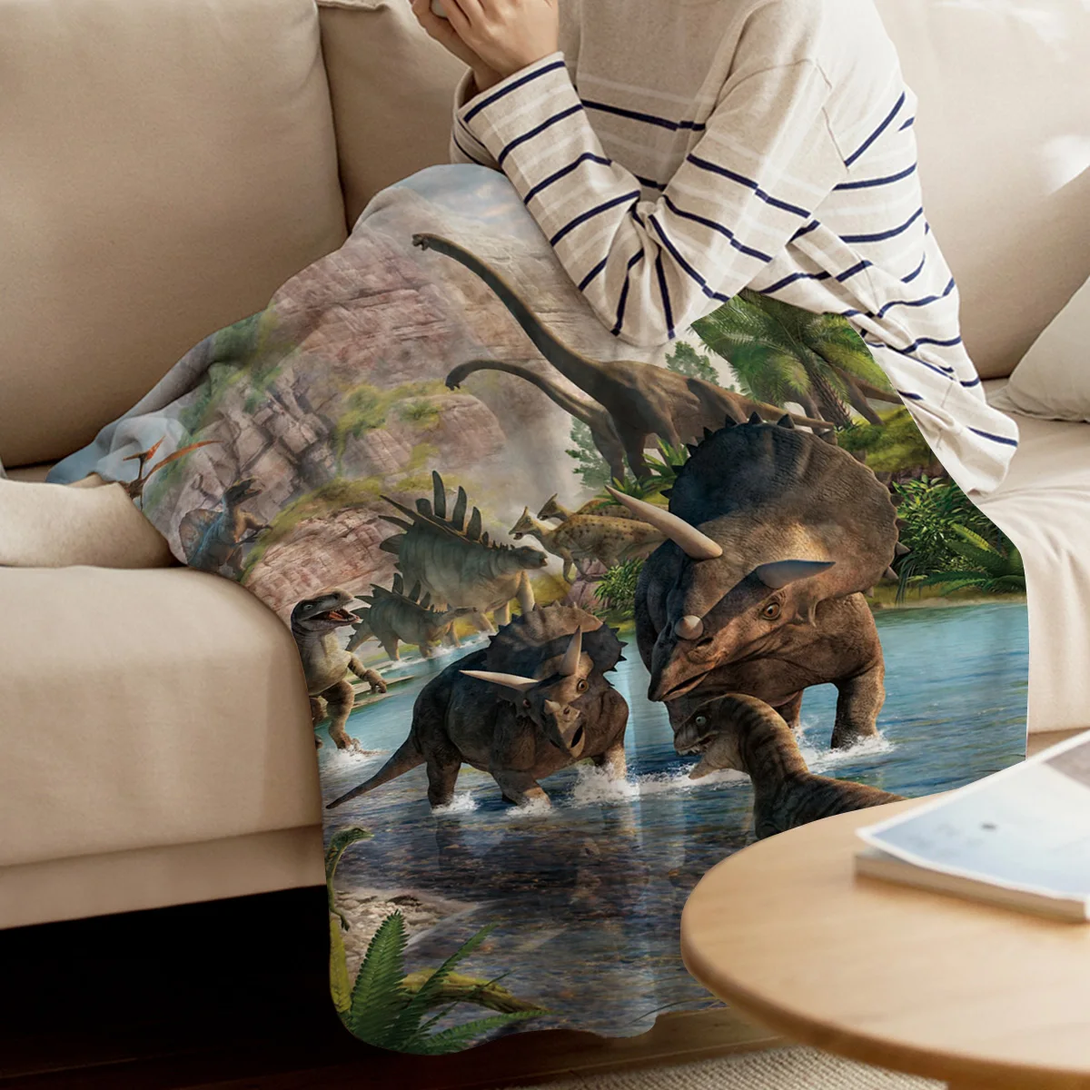 BIGHOUSES Throw Blanket Jurassic Dinosaur Throw Blanket Soft Warm Microfiber Blanket Flannel Blanket
BIGHOUSES Throw Blanket Jurassic Dinosaur Throw Blanket Soft Warm Microfiber Blanket Flannel Blanket