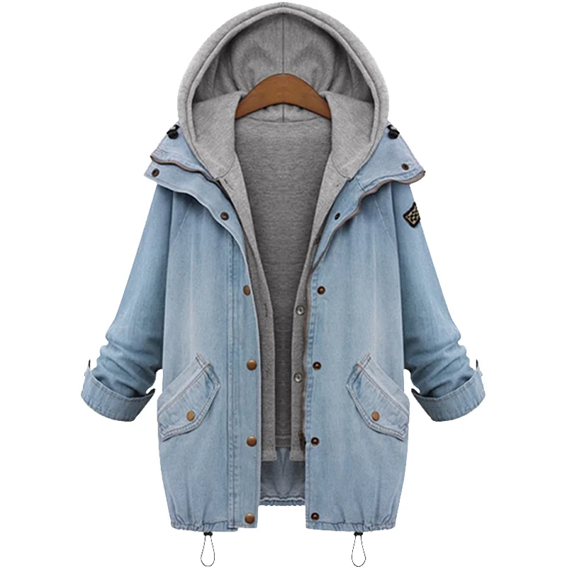 Easing of new fund of 2018 autumn winters show thin denim jacket frock hooded cowboy ma3 jia3 two-piece women
Easing of new fund of 2018 autumn winters show thin denim jacket frock hooded cowboy ma3 jia3 two-piece women