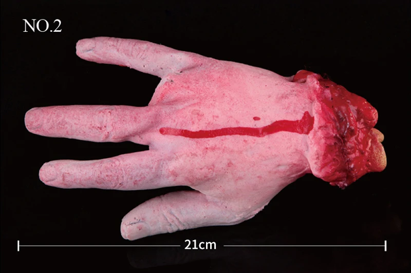 Cosplay&ware 1pcslot Halloween Prop Horrible Broken Limbs Fingers Legs Arm Feet Latex Tricky Toys Party Decorations 17 Cosplay&ware 1pcslot Halloween Prop Horrible Broken Limbs Fingers Legs Arm Feet Latex Tricky Toys Party Decorations -Cosplayware Store