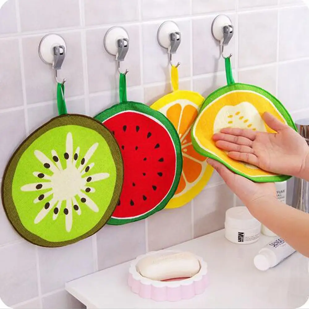 1 pcs Creative Lovely Fruit Print Hanging Hand Towel Microfiber Towels Quick-Dry Towel
1 pcs Creative Lovely Fruit Print Hanging Hand Towel Microfiber Towels Quick-Dry Towel