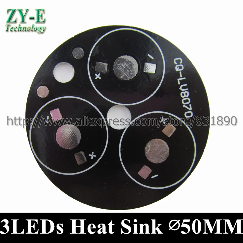 20pc 3W 50mm LED Heat sink Palte 3LEDs for 1W 3W LED High Power LED Heat Sink Aluminum Base Plate for Flodlight light bulb lamp
20pc 3W 50mm LED Heat sink Palte 3LEDs for 1W 3W LED High Power LED Heat Sink Aluminum Base Plate for Flodlight light bulb lamp
