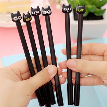 Wholesale 48pcs/lot Sweet cute Black Cat design gel pen/stationery office school supplies
Wholesale 48pcs/lot Sweet cute Black Cat design gel pen/stationery office school supplies
