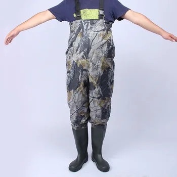 Outdoor Chest Waders Nylon PVC Waterproof Breathable Fishing Stocking Foot Chest Waders Fishing Wader Pants with Shoes
Outdoor Chest Waders Nylon PVC Waterproof Breathable Fishing Stocking Foot Chest Waders Fishing Wader Pants with Shoes