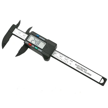 100mm 3.94" LCD Digital Electronic Carbon Fiber Vernier Caliper Gauge Micrometer Digital Ruler Measuring Tools 
100mm 3.94" LCD Digital Electronic Carbon Fiber Vernier Caliper Gauge Micrometer Digital Ruler Measuring Tools