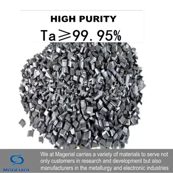 High Purity Tantalum 3N5 Ta Plate 99.99% 4 Research and Development Element Metal Simple Substance CAS#: 7440-25-7 High Temp.
High Purity Tantalum 3N5 Ta Plate 99.99% 4 Research and Development Element Metal Simple Substance CAS#: 7440-25-7 High Temp.