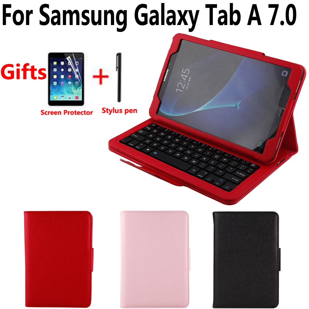 Litchi Pattern Leather Removeable Wireless Bluetooth Keyboard Case Cover for Samsung Galaxy Tab A 7.0 inch 2016 T280 T285 Coque
Litchi Pattern Leather Removeable Wireless Bluetooth Keyboard Case Cover for Samsung Galaxy Tab A 7.0 inch 2016 T280 T285 Coque