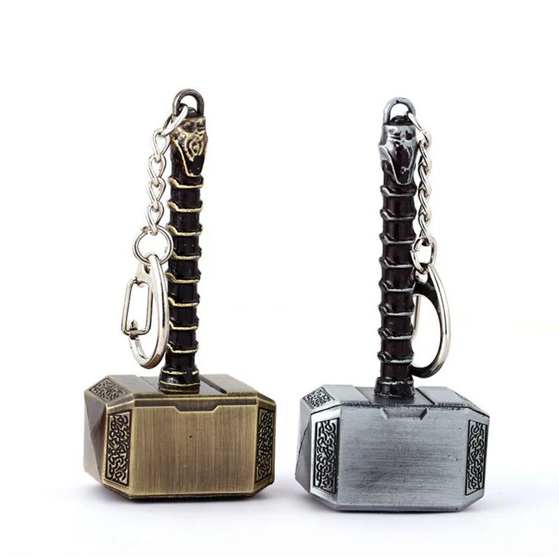 24 Pcs/Lot Avengers Thor's Hammer Mjolnir Keychain New Pewter Keyring Toy Thor Chain Ring Key Men Jewelry Bulk Wholesale
24 Pcs/Lot Avengers Thor's Hammer Mjolnir Keychain New Pewter Keyring Toy Thor Chain Ring Key Men Jewelry Bulk Wholesale