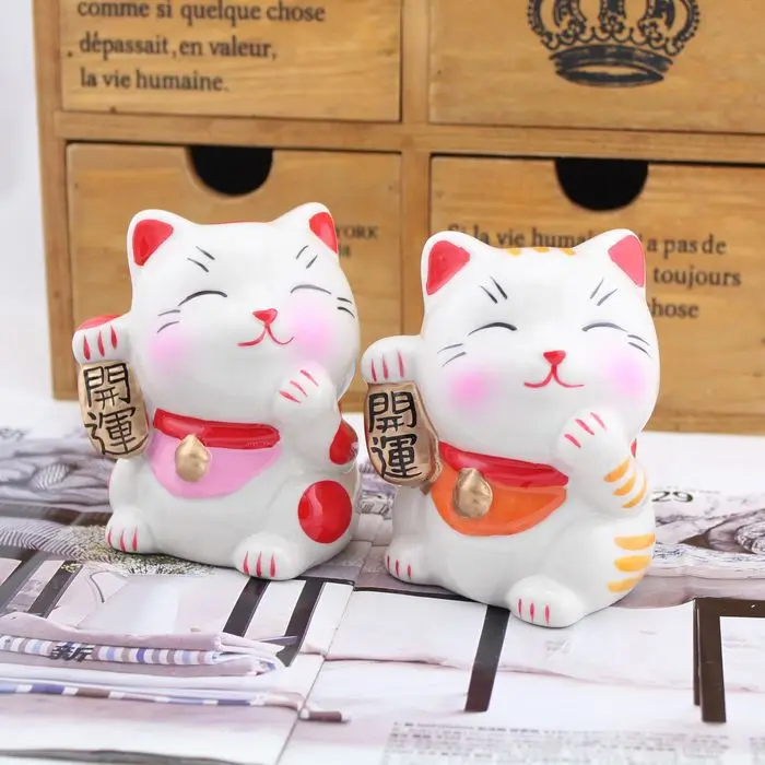 1 PC Super Cute Lucky Cat Smiling Face Good Fortune Lovely Happiness Piggy Bank Ornament
1 PC Super Cute Lucky Cat Smiling Face Good Fortune Lovely Happiness Piggy Bank Ornament