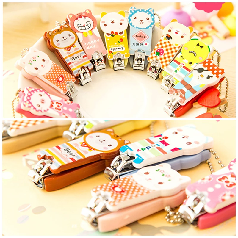 1pc Cartoon Finger Trimmer Scissors Portable Nail Cutter with Key chain Random Color Nail Clipper Mini Cute Baby Nail Clipper
1pc Cartoon Finger Trimmer Scissors Portable Nail Cutter with Key chain Random Color Nail Clipper Mini Cute Baby Nail Clipper