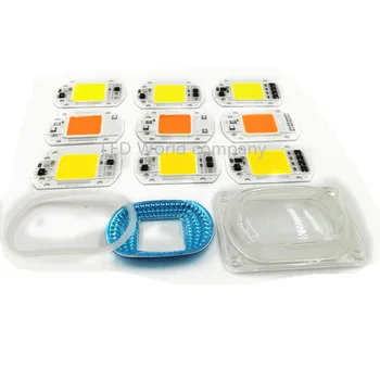 1set LED COB Grow Chip+Lens Reflector 50W 30W 20W 220V 230V Cold Warm White Full Spectrum For LED Flood Light DIY Outdoor light
1set LED COB Grow Chip+Lens Reflector 50W 30W 20W 220V 230V Cold Warm White Full Spectrum For LED Flood Light DIY Outdoor light
