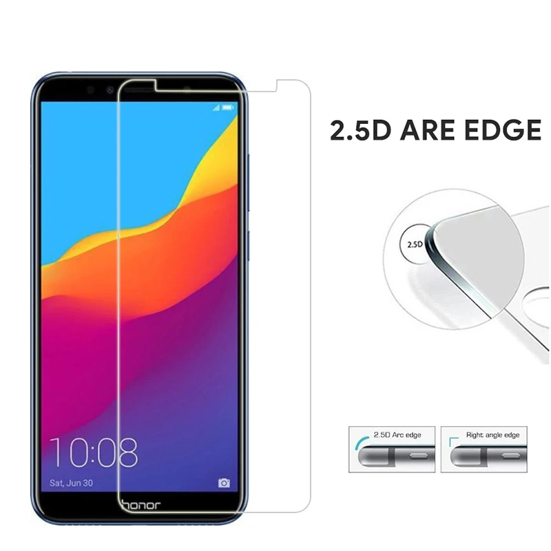 Взрывозащищенная Передняя ЖК-пленка из закаленного стекла для Huawei Honor 7A Pro 5 7