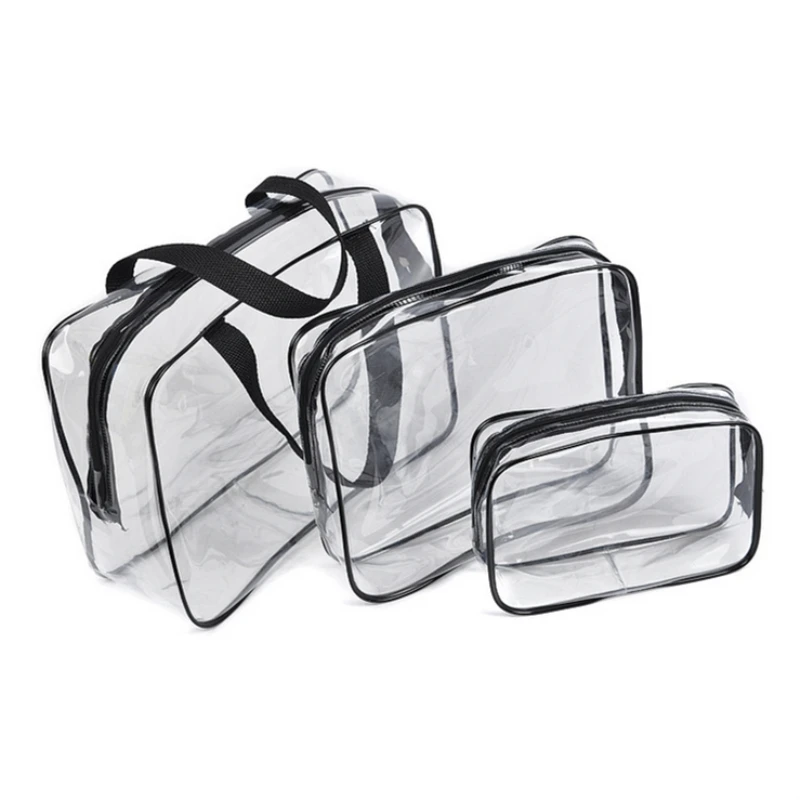 1/3 Environmental Protection PVC Transparent Cosmetic Bag Women Travel Waterproof Wash Toiletry Organizer Case Makeup Tool Kits
1/3 Environmental Protection PVC Transparent Cosmetic Bag Women Travel Waterproof Wash Toiletry Organizer Case Makeup Tool Kits