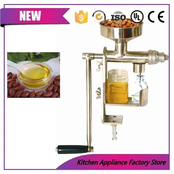 Manual Peanut Nuts Seeds Oil Press Machine/Expeller Oil Extractor Machine