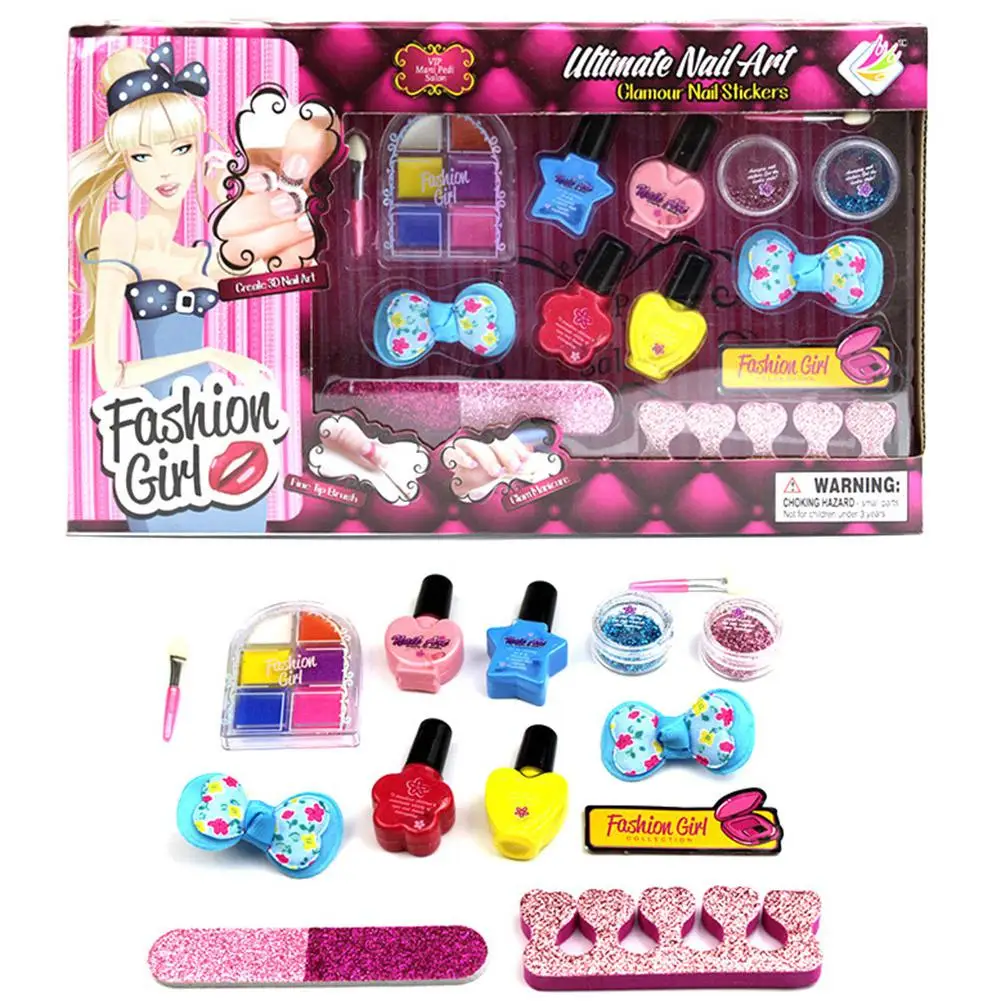 Makeup Sets Toy For Baby Pretend Play Beauty Fashion Toys Children Girls Makeup Toys Manicure Washable Peelable Nail Polish 
Makeup Sets Toy For Baby Pretend Play Beauty Fashion Toys Children Girls Makeup Toys Manicure Washable Peelable Nail Polish