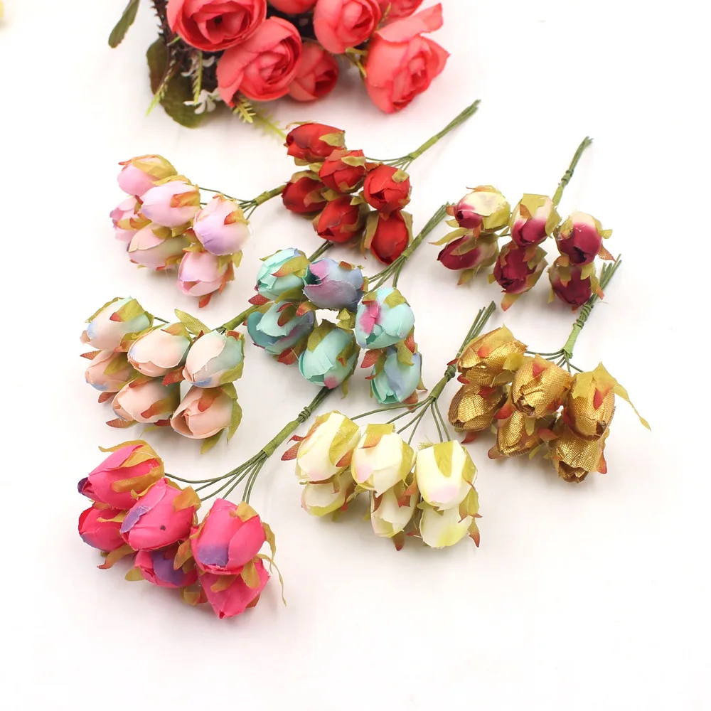6pcs Artificial Silk Graduation Mini Rose Bouquet Wedding Decorative Hat Accessories DIY Wreath Gift Box Clip Art Flower
6pcs Artificial Silk Graduation Mini Rose Bouquet Wedding Decorative Hat Accessories DIY Wreath Gift Box Clip Art Flower
