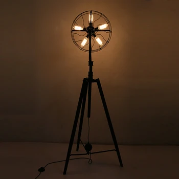 loft American country industrial fan floor lamp black iron contracted sitting room bedroom personality floor lamp
loft American country industrial fan floor lamp black iron contracted sitting room bedroom personality floor lamp