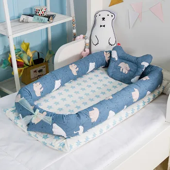 16 Colors Baby Nest Bed Crib Portable Removable And Washable Crib Travel Bed For Children Infant Cotton Cradle DropshippingZ315
16 Colors Baby Nest Bed Crib Portable Removable And Washable Crib Travel Bed For Children Infant Cotton Cradle DropshippingZ315