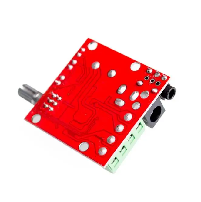 ! Горячая Распродажа 12V Mini Hi Fi PAM8610 плата аудио стереоусилителя 2X10W двухканальный D