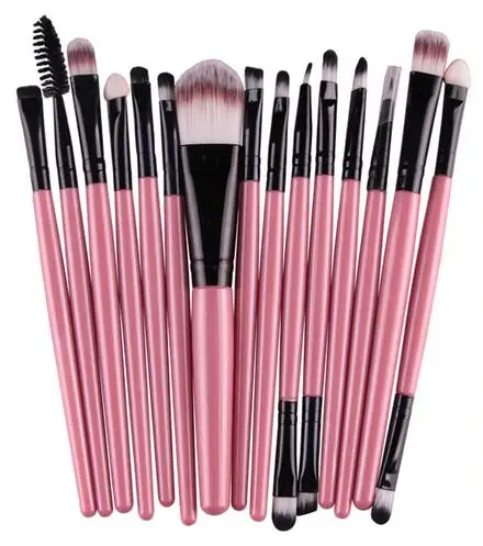 Maang 15Pcs Makeup Brushes Set Eye Shadow Foundation Powder Eyeliner Eyelash Lip Make Up Brush Cosmetic Beauty Tool Kit Hot AAAA
Maang 15Pcs Makeup Brushes Set Eye Shadow Foundation Powder Eyeliner Eyelash Lip Make Up Brush Cosmetic Beauty Tool Kit Hot AAAA
