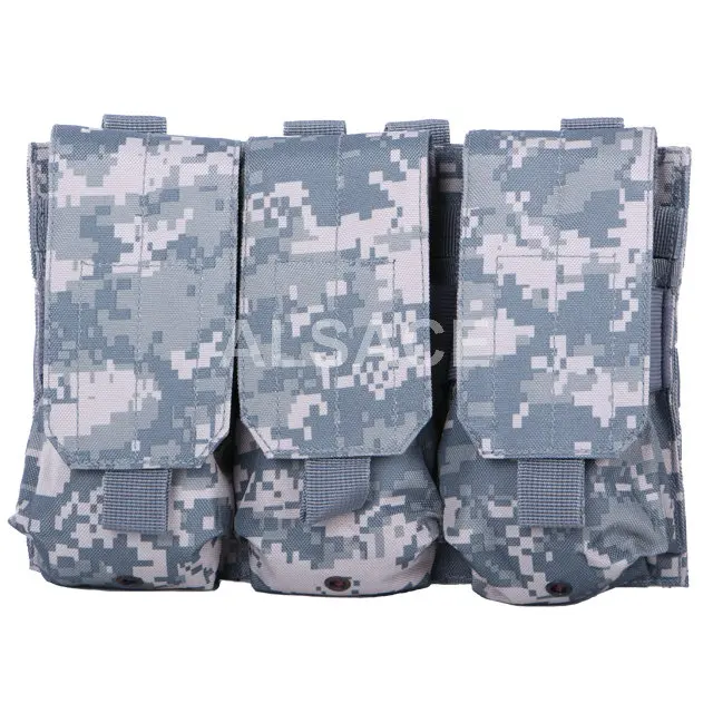 Outdoor Tactical gear 100% Polyester Wargame and Airsoft equipement ALA-04 Triple M4 Mag Pouch
Outdoor Tactical gear 100% Polyester Wargame and Airsoft equipement ALA-04 Triple M4 Mag Pouch