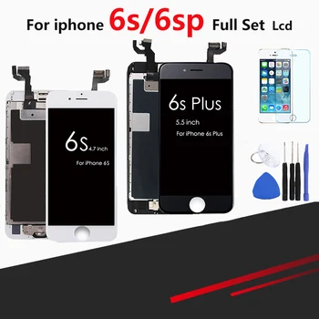 AAA quality LCD for iPhone 6s 6splus lcd Screen Touch Screen Digitizer Assembly Full Replacement Module with Home Button and Cam
AAA quality LCD for iPhone 6s 6splus lcd Screen Touch Screen Digitizer Assembly Full Replacement Module with Home Button and Cam