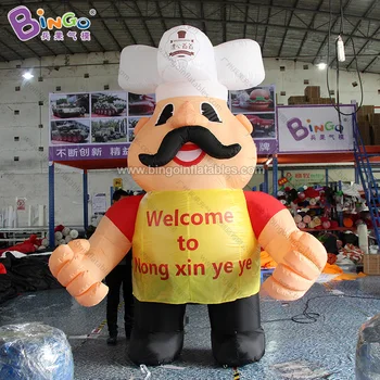FACTORY DIRECT SALES 3mh inflatable chef cartoon decoration giant toy balloon chef for advertising for sales
FACTORY DIRECT SALES 3mh inflatable chef cartoon decoration giant toy balloon chef for advertising for sales