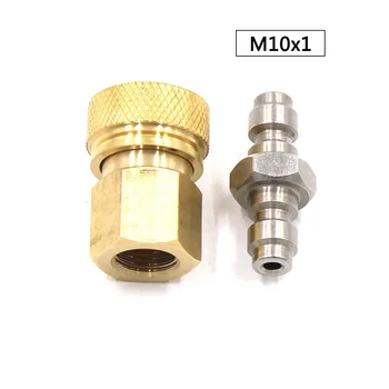 PCP Airforce Paintball Pneumatic M10x1 Thickened Copper Quick Disconnect and 8mm Double End Male Plug Coupler Sockets 2pcs/set
PCP Airforce Paintball Pneumatic M10x1 Thickened Copper Quick Disconnect and 8mm Double End Male Plug Coupler Sockets 2pcs/set
