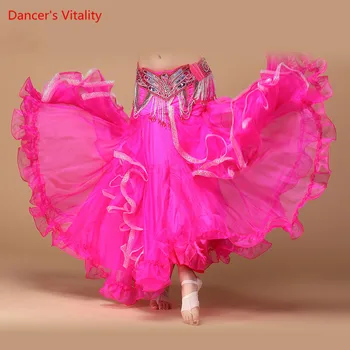 Dancer's Vitality New Belly Dancing Clothing Long Fly Skirts Stage Wear Professional Women Chiffon Belly Dance Skirt for Girls
Dancer's Vitality New Belly Dancing Clothing Long Fly Skirts Stage Wear Professional Women Chiffon Belly Dance Skirt for Girls