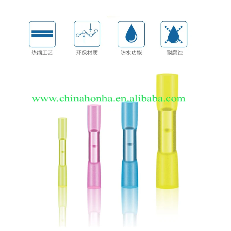 BHT1.25 2 5 0.5 waterproof heat-shrinkable connection pipe wire intermediate joint cold-pressed terminal block connector
BHT1.25 2 5 0.5 waterproof heat-shrinkable connection pipe wire intermediate joint cold-pressed terminal block connector