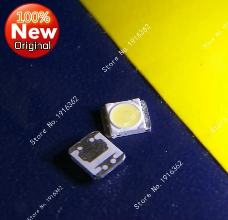 1000 шт./лот для LG SMD LED 3528 2835 1 Вт 3 в холодный белый ТВ/ЖК-подсветки новинка оригинал |