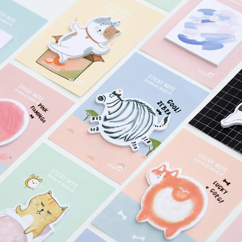 4 pcs/Lot Fat animal sticky notes and memo pads Decorative diary stickers planner Cute Stationery Office School supplies F709
4 pcs/Lot Fat animal sticky notes and memo pads Decorative diary stickers planner Cute Stationery Office School supplies F709