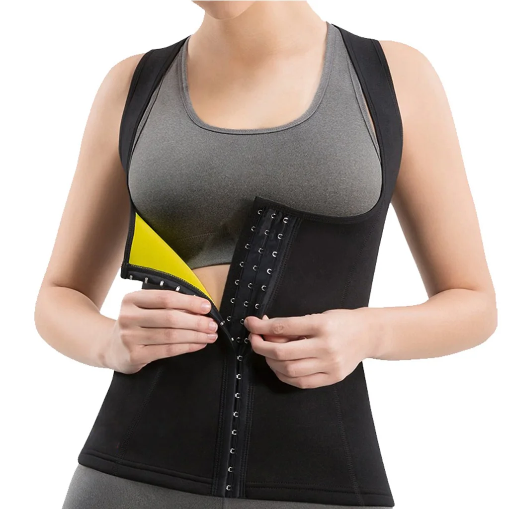 

Weight Loss Neoprene Sweat Sauna Body Shapers Vest Buckle Waist Trainer Slimming Belt Waist Cincher Anti cellulite Fat Burning