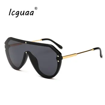 Oversized Shield Visor Sunglasses Brand Design Hip-hop Sunglasses Women Large Frame Sun Glasses Lenses UV400
Oversized Shield Visor Sunglasses Brand Design Hip-hop Sunglasses Women Large Frame Sun Glasses Lenses UV400