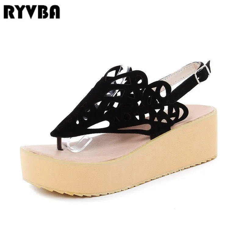RYVBA woman fashion nubuck sandals women summer gladiator shoes 2018 womens cut outs sandals female platform slingback shoes
RYVBA woman fashion nubuck sandals women summer gladiator shoes 2018 womens cut outs sandals female platform slingback shoes