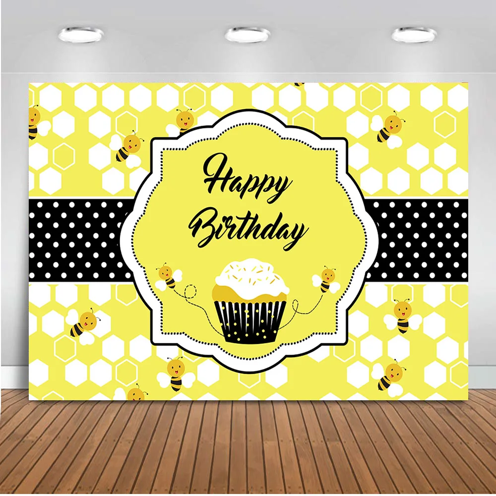 Happy Birthday Bee Backdrop for Photography Newborn Baby Party Decoration Banner Background for Photo Booth Studio Printed 584
Happy Birthday Bee Backdrop for Photography Newborn Baby Party Decoration Banner Background for Photo Booth Studio Printed 584