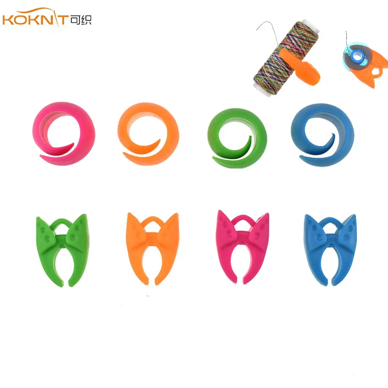 KOKNIT 4pcs Thread Spool Huggers Bobbin Holder Clamp Clips Keeping Bobbin Thread Tails Under Control No Loose Ends Random Color
KOKNIT 4pcs Thread Spool Huggers Bobbin Holder Clamp Clips Keeping Bobbin Thread Tails Under Control No Loose Ends Random Color