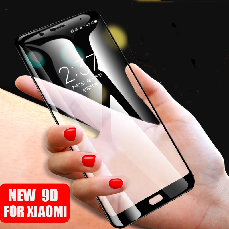 

9D Full Coverage Glass Protective Tempered Glass For Xiaomi Mi Note 3 2 Screen Protector For Xiaomi Note3 Glass Curved Edge Film