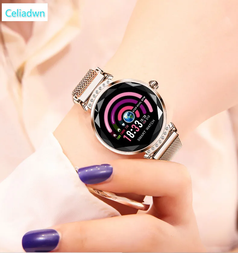 Smart Watch Women Wristbands Fitness Bluetooth Bracelet Heart Rate Monitor Luxury Diamond Sport Modes Band For IOS Android vs Q3
Smart Watch Women Wristbands Fitness Bluetooth Bracelet Heart Rate Monitor Luxury Diamond Sport Modes Band For IOS Android vs Q3