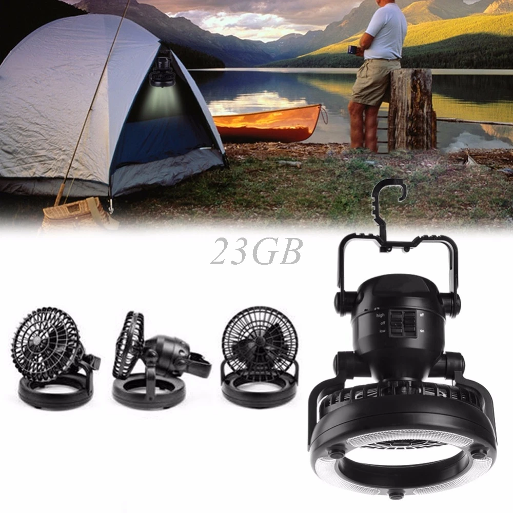 2017 NEW Camping Ceiling Fan Light Hanging Tent Lamp Lantern Outdoor Lamp 18 LED 2 In 1 MAY05_25
2017 NEW Camping Ceiling Fan Light Hanging Tent Lamp Lantern Outdoor Lamp 18 LED 2 In 1 MAY05_25