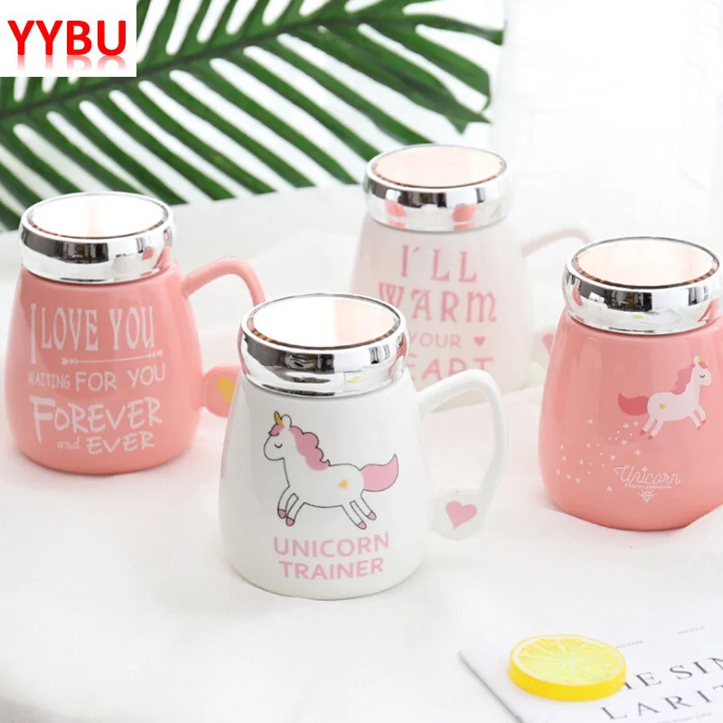 YYBU 350ml Ceramic Unicorn Coffee Mug with Lid Cute Unicorn Cups and Mugs Creative Travel Mug Set Teacup Drinkware Bottle
YYBU 350ml Ceramic Unicorn Coffee Mug with Lid Cute Unicorn Cups and Mugs Creative Travel Mug Set Teacup Drinkware Bottle