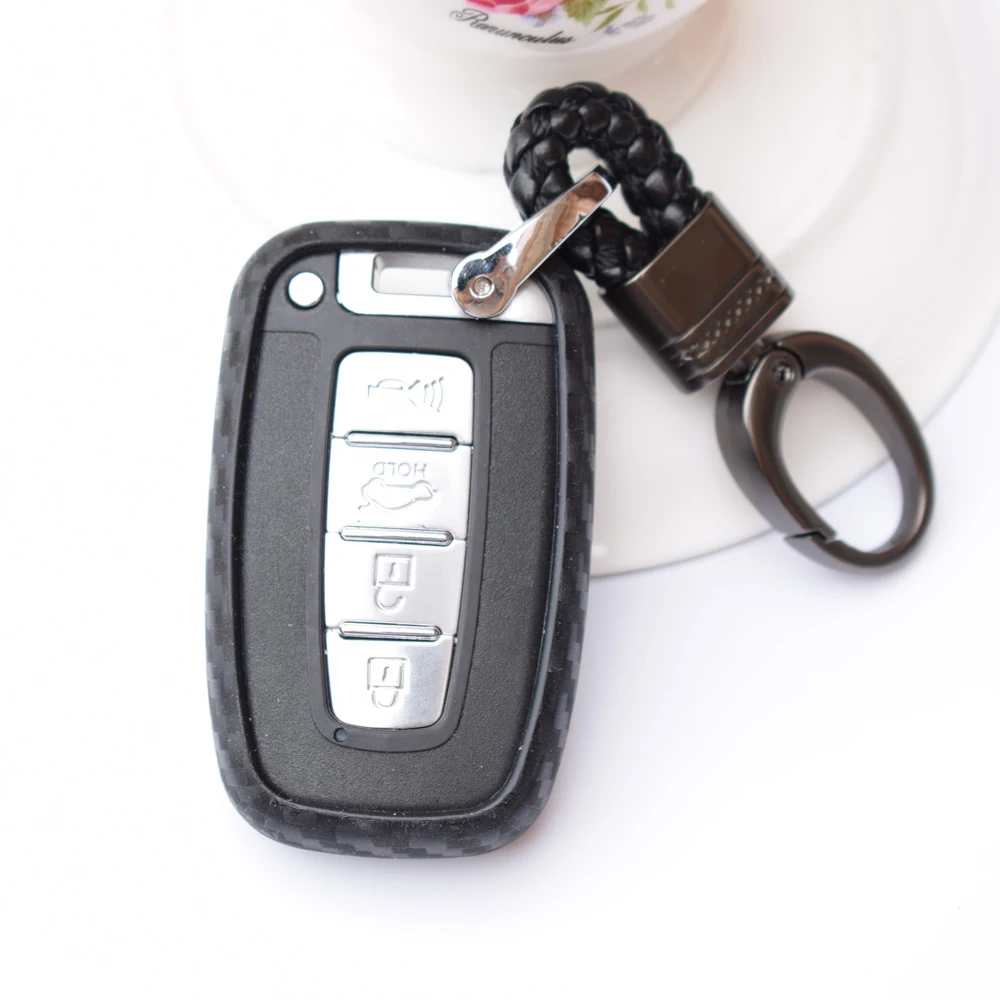 Awsome 4 Buttons Car Remote Smart Fob Cover Silicone Key Case cover for HYUNDAI Elantra Sonata Veloster for Kia Soul Sportage
Awsome 4 Buttons Car Remote Smart Fob Cover Silicone Key Case cover for HYUNDAI Elantra Sonata Veloster for Kia Soul Sportage