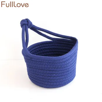 FullLove Cotton Knitted Storage Basket Solid Navy Hanging Organizer Box for Clothes Toys Sundries Home Storage & Organization
FullLove Cotton Knitted Storage Basket Solid Navy Hanging Organizer Box for Clothes Toys Sundries Home Storage & Organization
