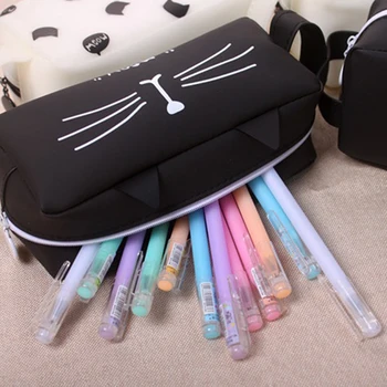 Kawaii Cartoon Cat Silicone Storage Box Super Big Capacity School Stationery Pen Bag Gift For Girl Boy Student Home Office
Kawaii Cartoon Cat Silicone Storage Box Super Big Capacity School Stationery Pen Bag Gift For Girl Boy Student Home Office