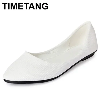 TIMETANGNew Arrival Pointed Toe Shallow Mouth Flat WomenShoes Loafers Non-slip Casual Shoes Super Light Soft Single Ladies Shoes
TIMETANGNew Arrival Pointed Toe Shallow Mouth Flat WomenShoes Loafers Non-slip Casual Shoes Super Light Soft Single Ladies Shoes